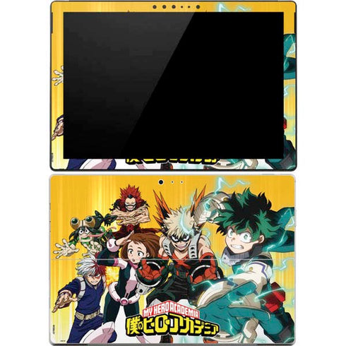 My Hero Academia Deku Squad Season 5 Surface Pro 4 Skin